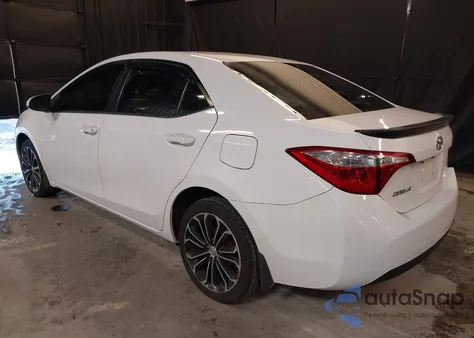 2015 Toyota Corolla Le из США, поврежденный, VIN 2T1BURHE7FC460000